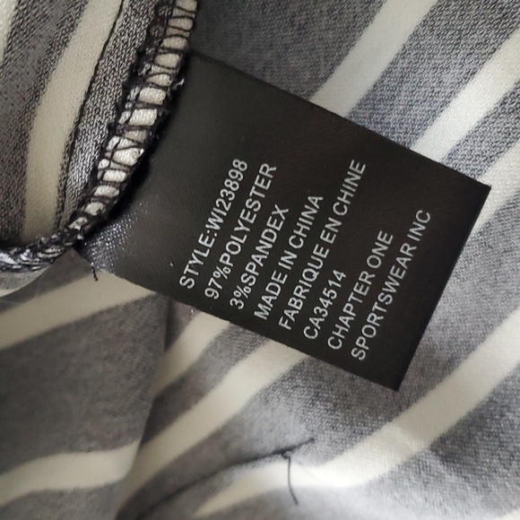 Meg & Margot stripes high rise short - Picture 6 of 7